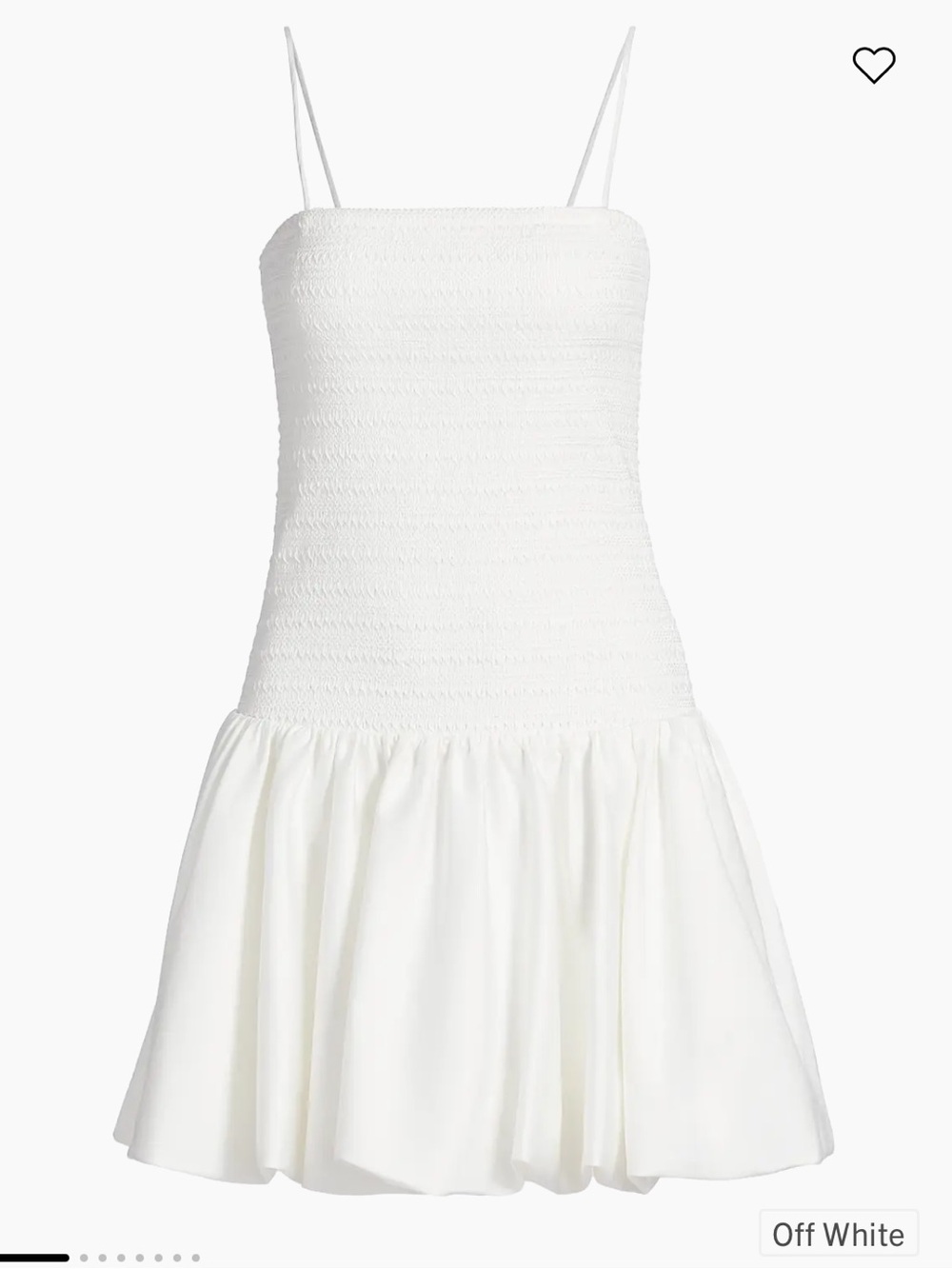 Alice + Olivia white Mini Dress